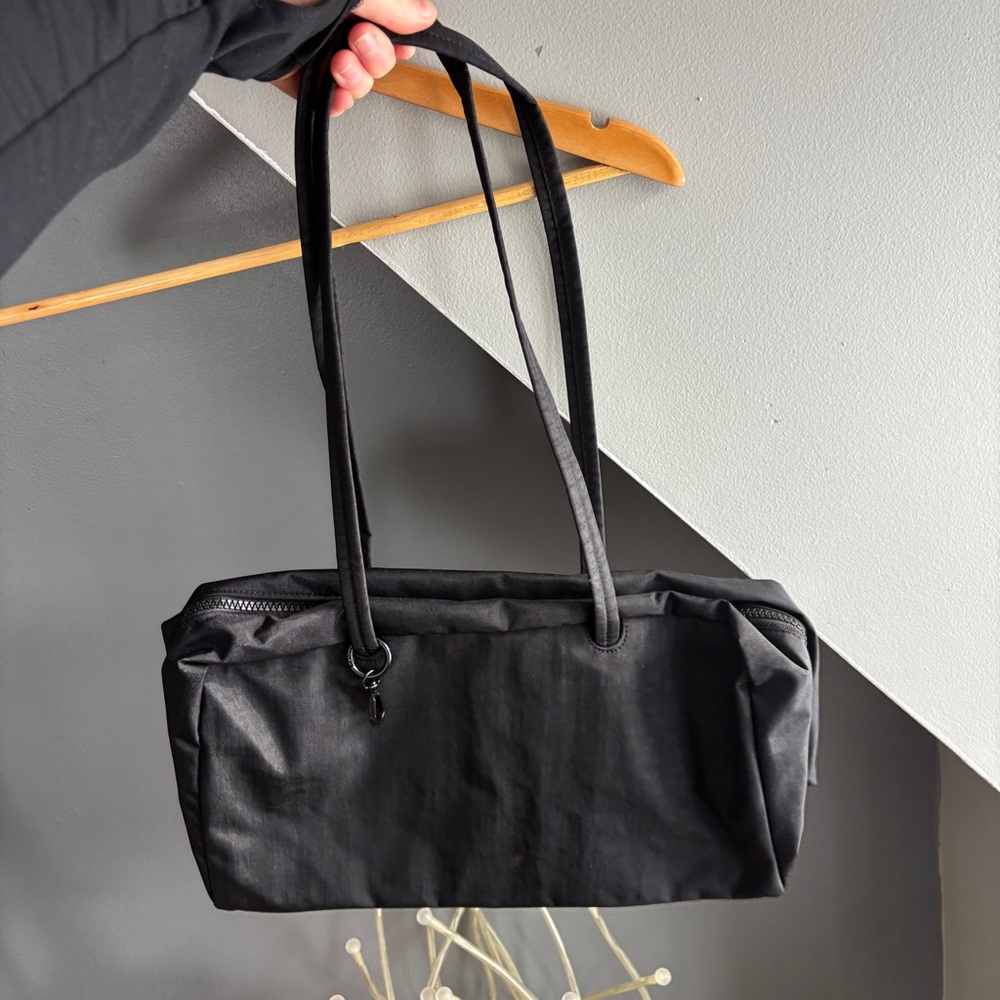 BAGGU Black Bowler Bag